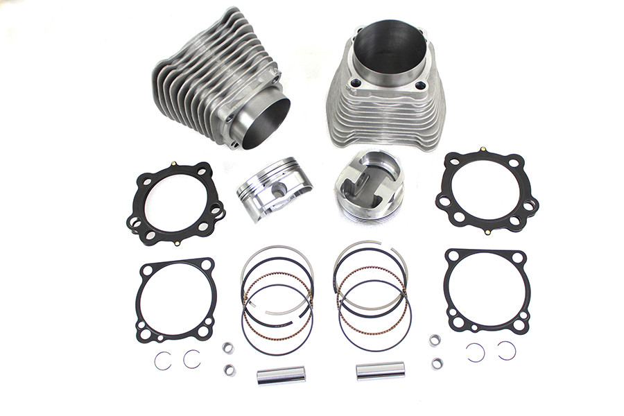 V-Twin - 1270cc Cylinder and Piston Conversion Kit Silver