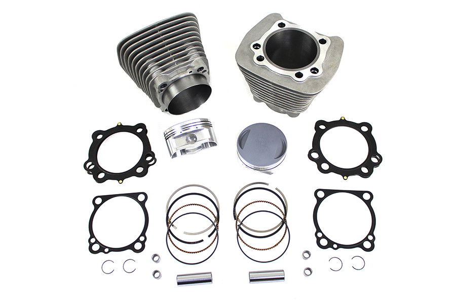 V-Twin - 1270cc Cylinder and Piston Conversion Kit Silver