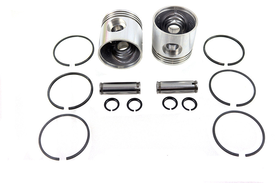 Motorshop #E-825-080 - Piston Kit .080 Oversize