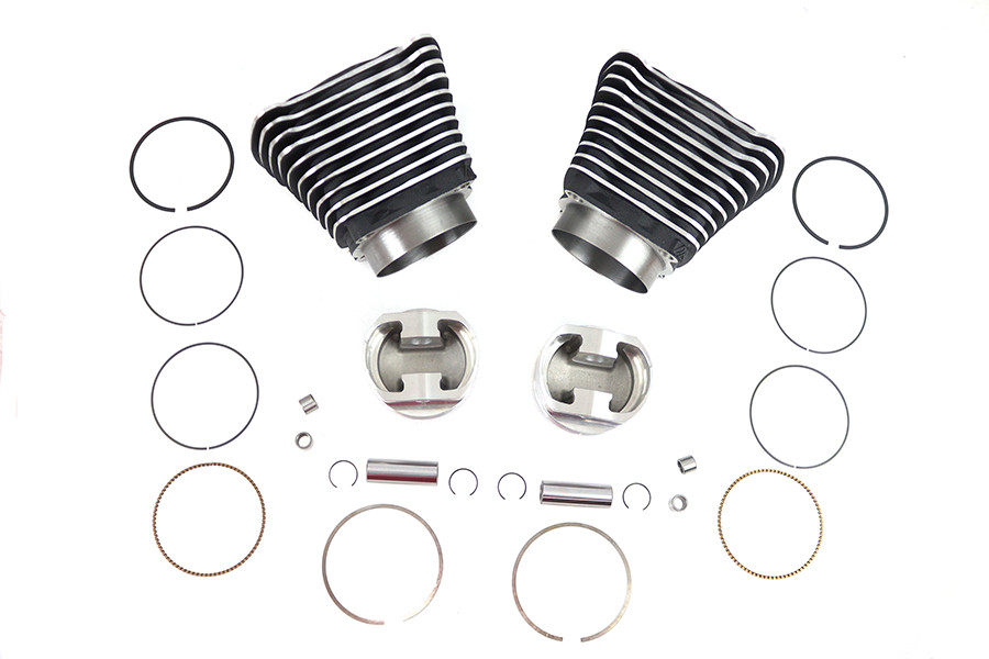 V-Twin - 1270cc Cylinder and Piston Conversion Kit Black