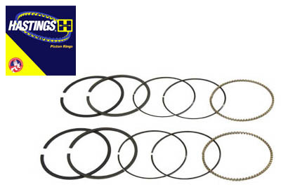 Hastings Rings #2M6482-070 - 74 inch Moly Piston Ring Set .070 Oversize