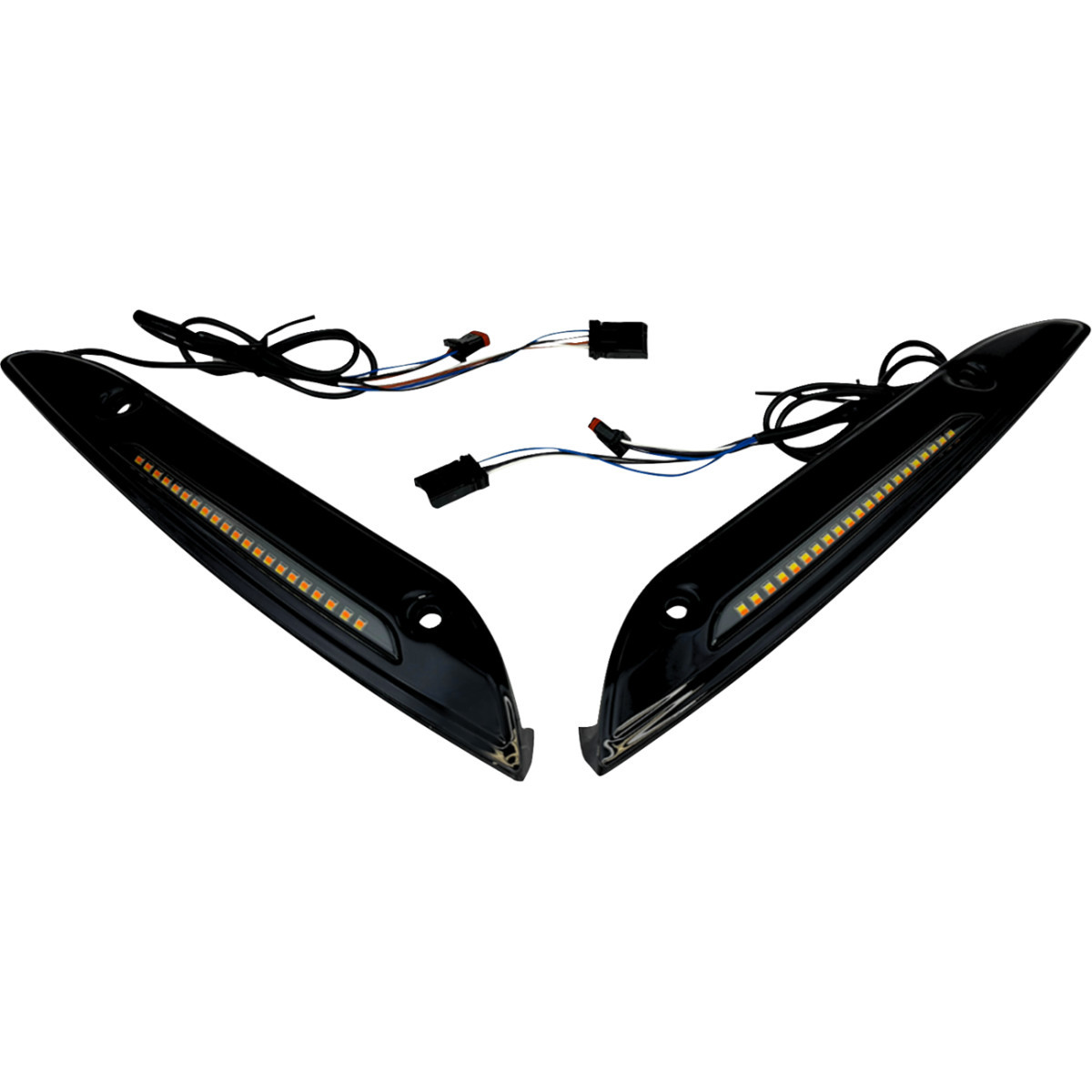 Custom Dynamics #CD-RG-WT-AW2-B - Windshield Trim - Black