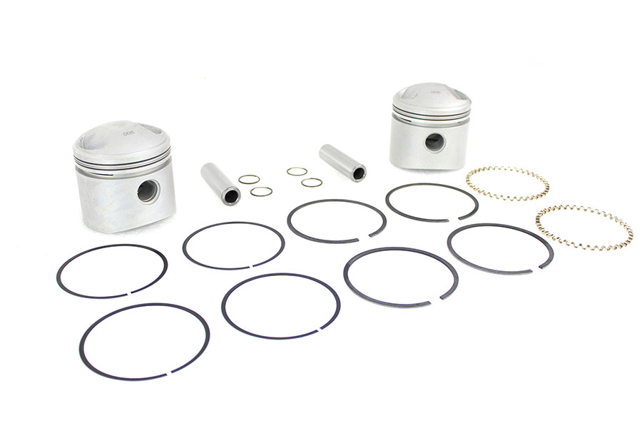 Motorshop - Replica 74 inch Overhead Valve Piston Set .005 Oversize