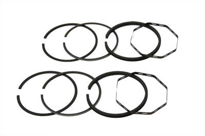 V-Twin - 74 inch FLH Piston Ring Set .010 Oversize