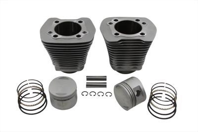 Motorshop - Evolution Cylinder and Piston Kit Silver