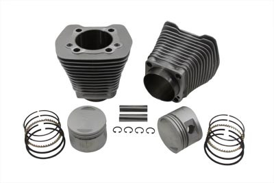 Motorshop - Evolution Cylinder and Piston Kit Silver