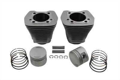Motorshop - Evolution Cylinder and Piston Kit Silver