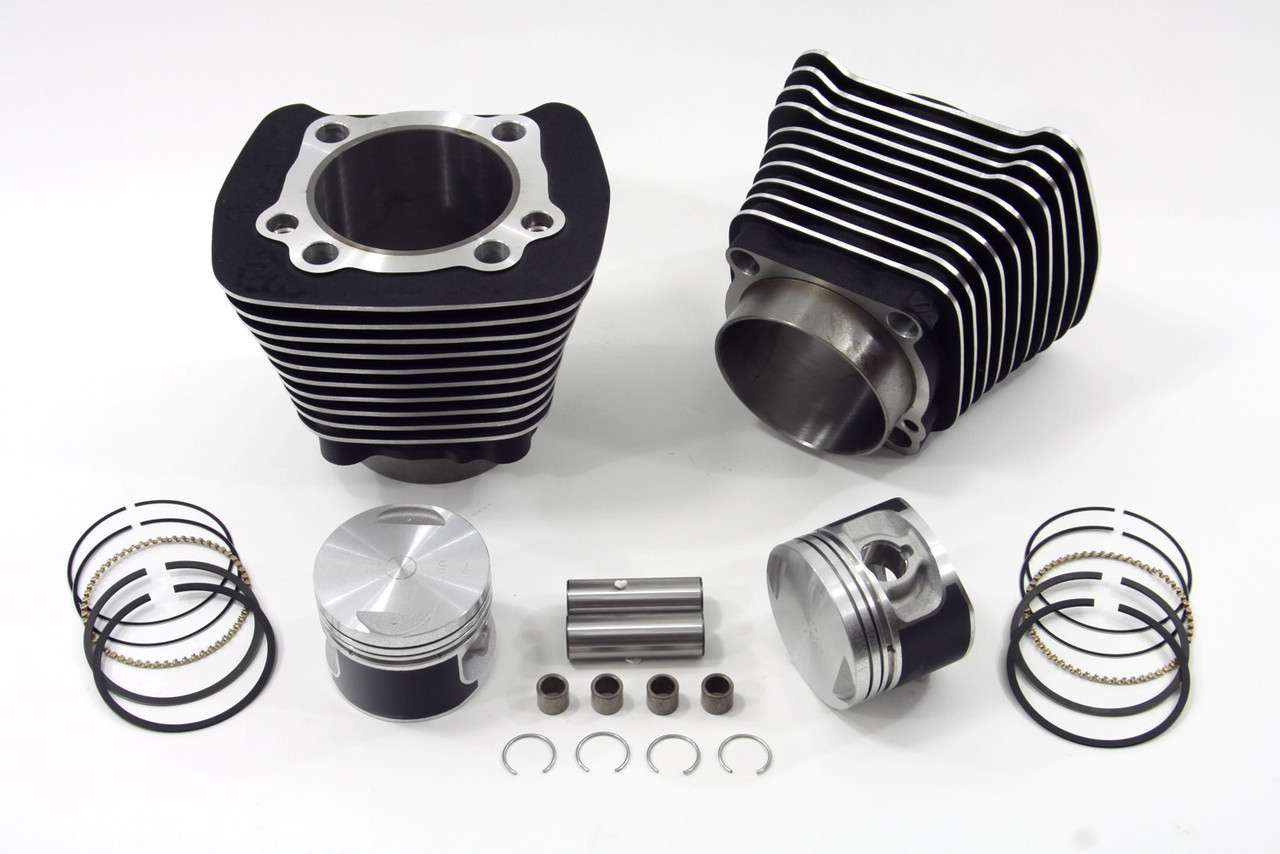 Motorshop - XL 1200cc Cylinder and Piston Kit Black