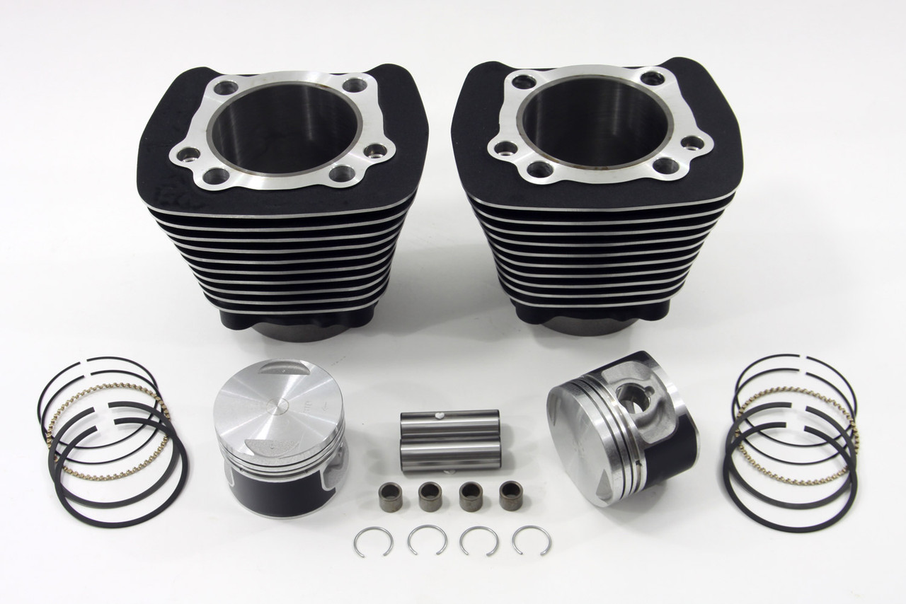 Motorshop - XL 1200cc Cylinder and Piston Kit Black