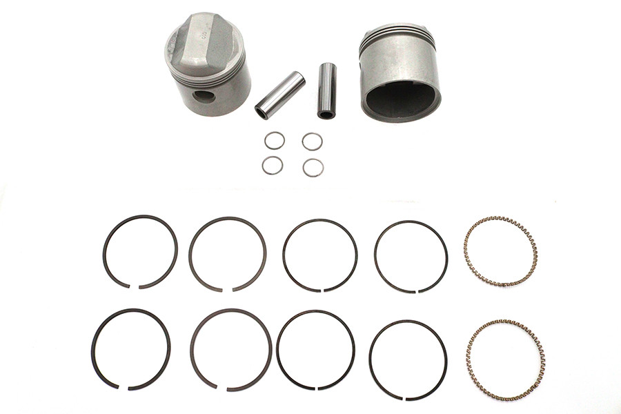 Motorshop - Replica 900cc 3 inch Piston Set .010 Oversize