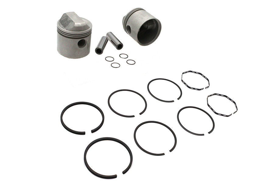 Motorshop - Replica 1000cc 3-3/16 inch Piston Set .040 Oversize