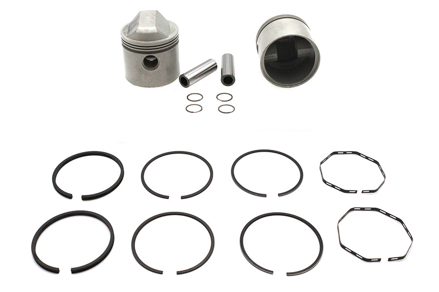Motorshop - Replica 1000cc 3-3/16 inch Piston Set .050 Oversize