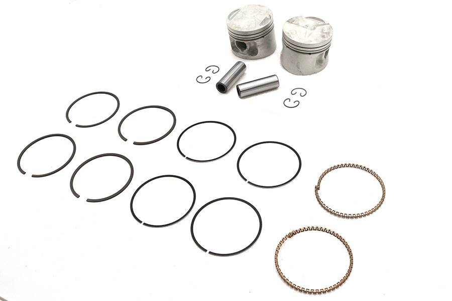 Motorshop - Replica 883cc 3 inch Piston Set .005 Oversize