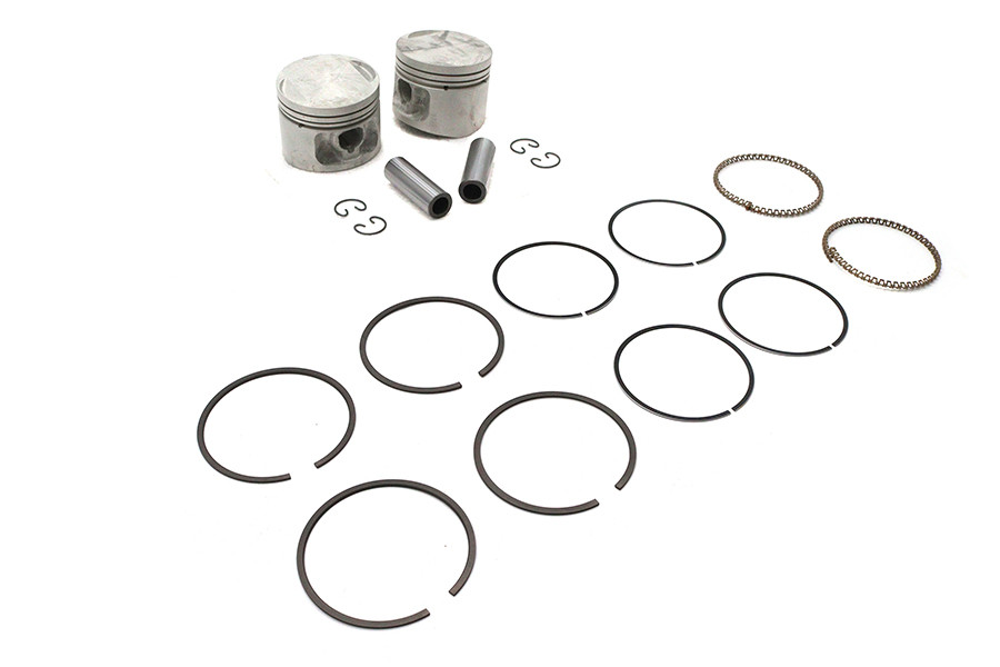 Motorshop - Replica 883cc 3 inch Piston Set .005 Oversize