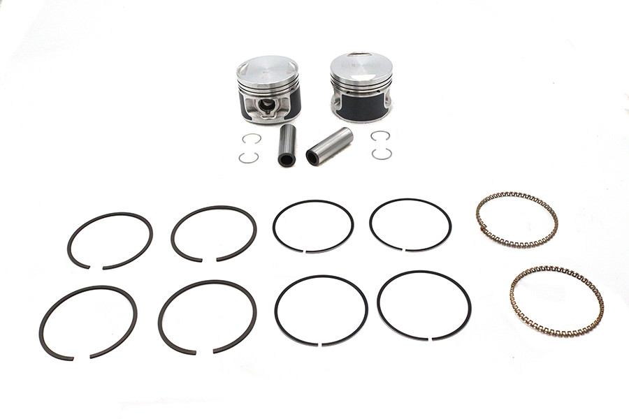 Motorshop - Replica 883cc 3 inch Piston Set .010 Oversize
