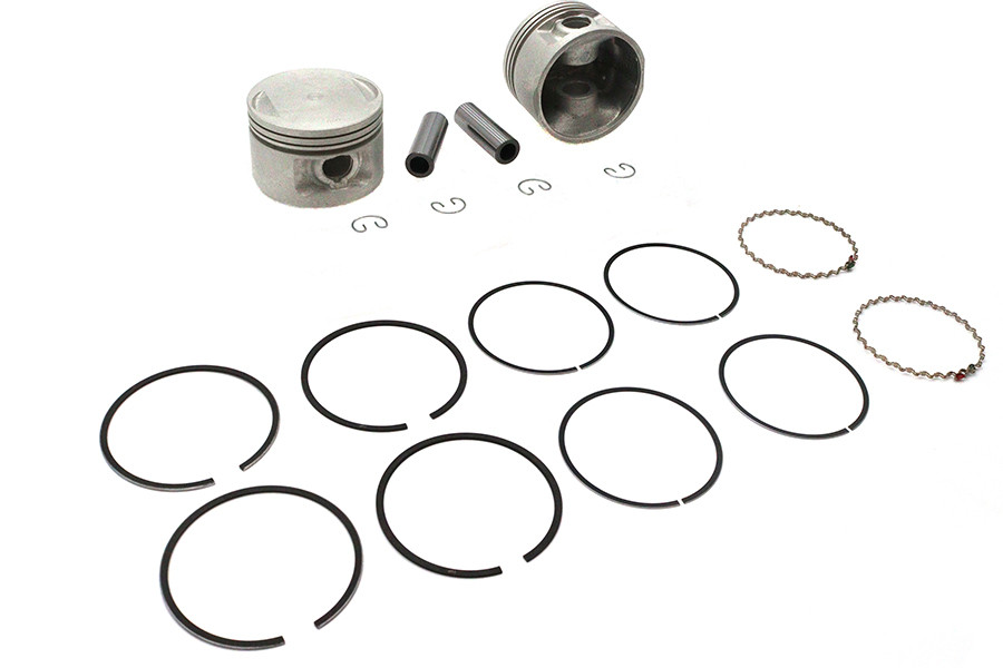 Motorshop - Replica 1200cc 3-1/2 inch Piston Set .005 Oversize
