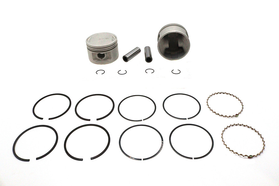 Motorshop - Replica 1200cc 3-1/2 inch Piston Set .010 Oversize