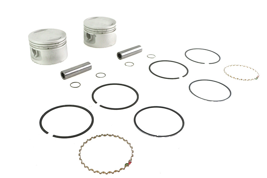 Motorshop - Replica 1200cc 3-1/2 inch Piston Set .030 Oversize