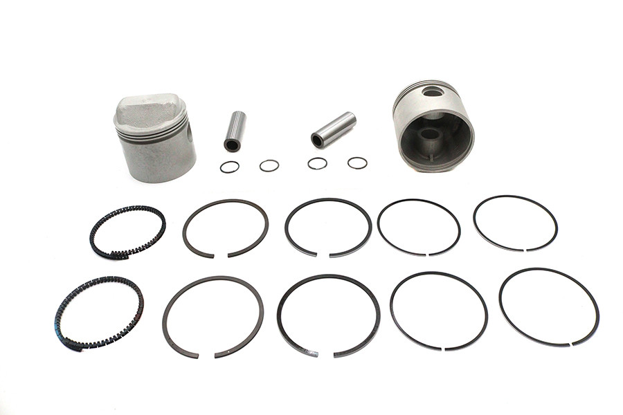 Motorshop - Replica 1000cc 3-3/16 inch Piston Set .040 Oversize