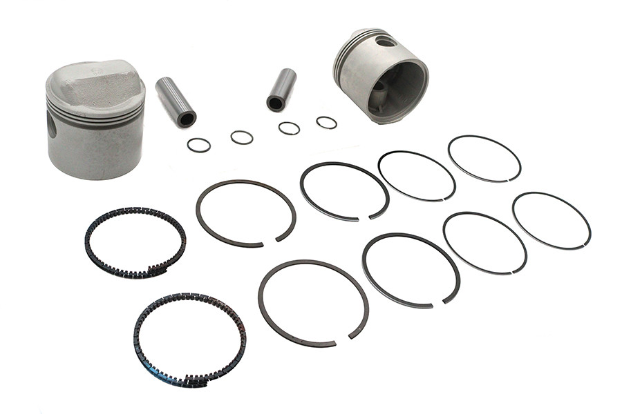 Motorshop - Replica 1000cc 3-3/16 inch Piston Set .040 Oversize