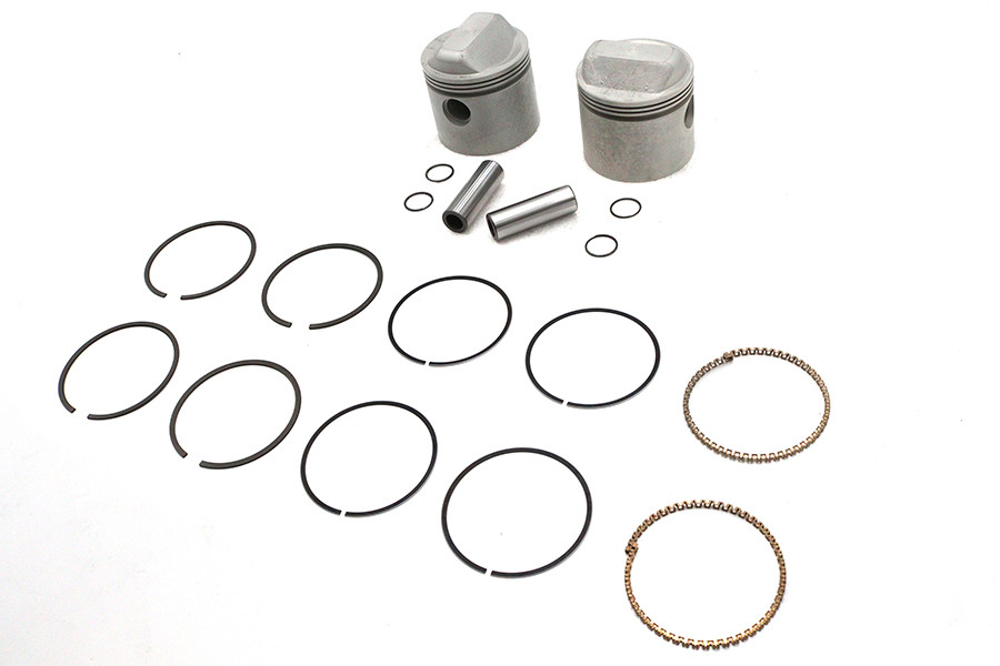 Motorshop - Replica 1000cc 3-3/16 inch Piston Set .050 Oversize
