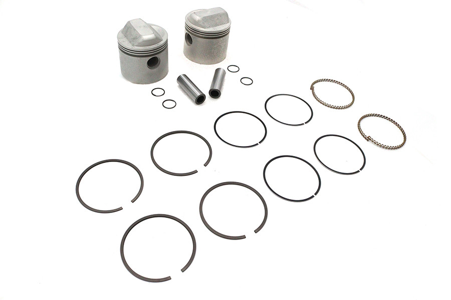 Motorshop - Replica 1000cc 3-3/16 inch Piston Set .050 Oversize