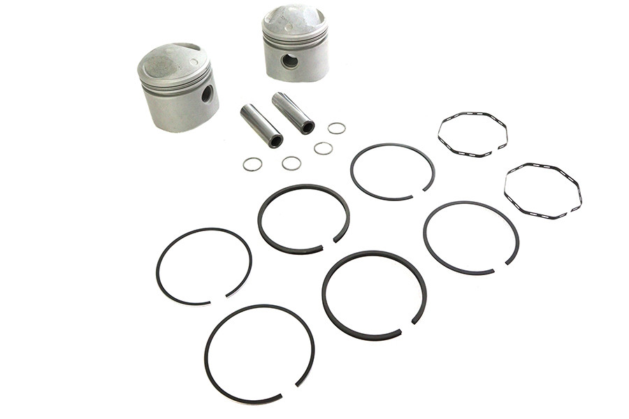 Motorshop - Replica 74 inch Overhead Valve 3-7/16 inch Piston Set .060 O