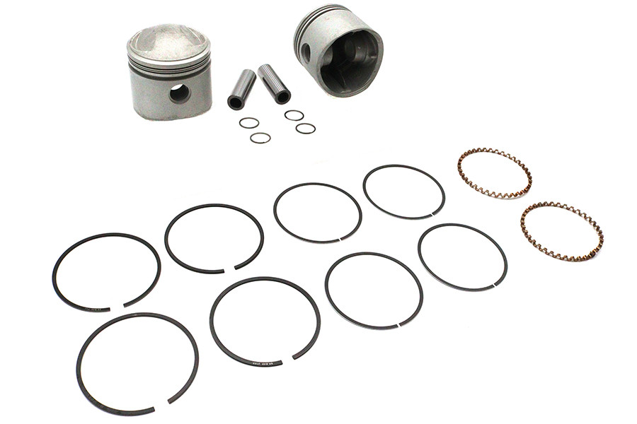 Motorshop - Replica 80 inch Overhead Valve 3-1/2 inch Piston Set .040 Ov