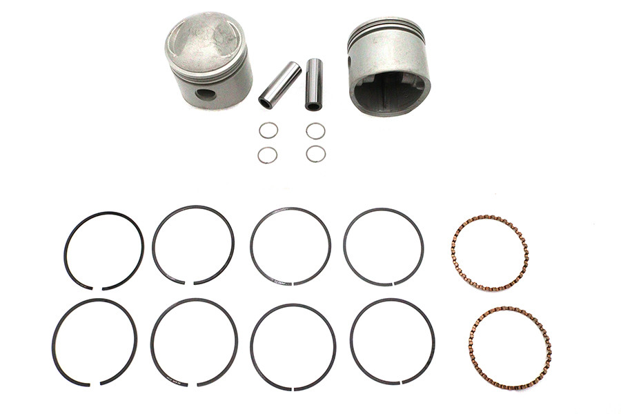 Motorshop - Replica 80 inch Overhead Valve 3-1/2 inch Piston Set .040 Ov