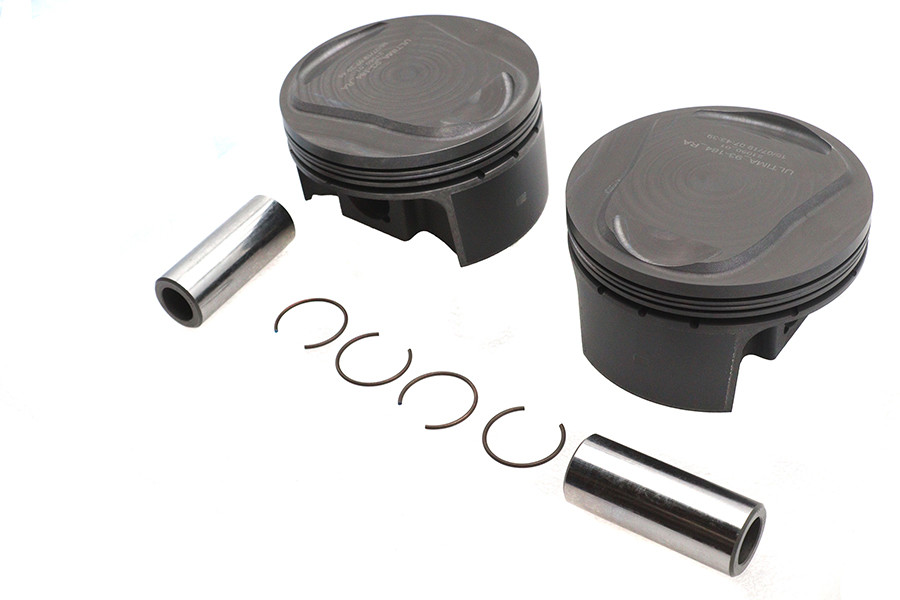 Ultima #93-964 - 107 inch Ultima 4 inch Bore Piston Set .030 Oversize