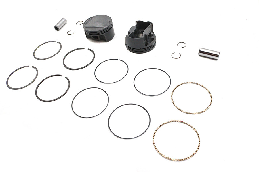 Ultima #93-185 - 100 inch Ultima 3.875 inch Bore Piston Set Standard