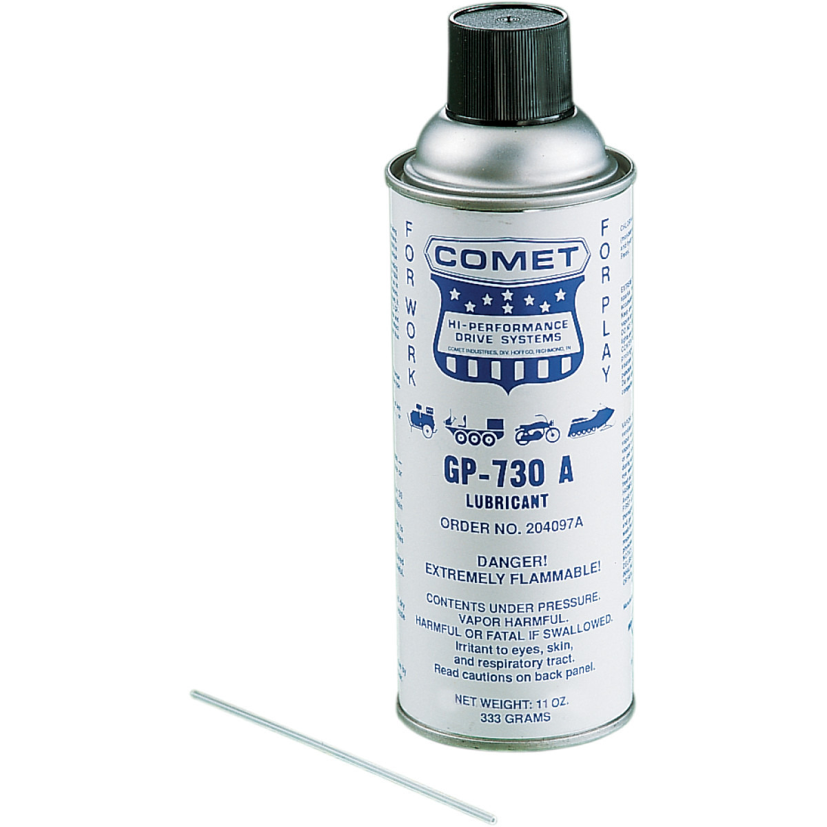Comet #204804A - Dry Clutch Lube - 11 oz. net wt. - Aerosol