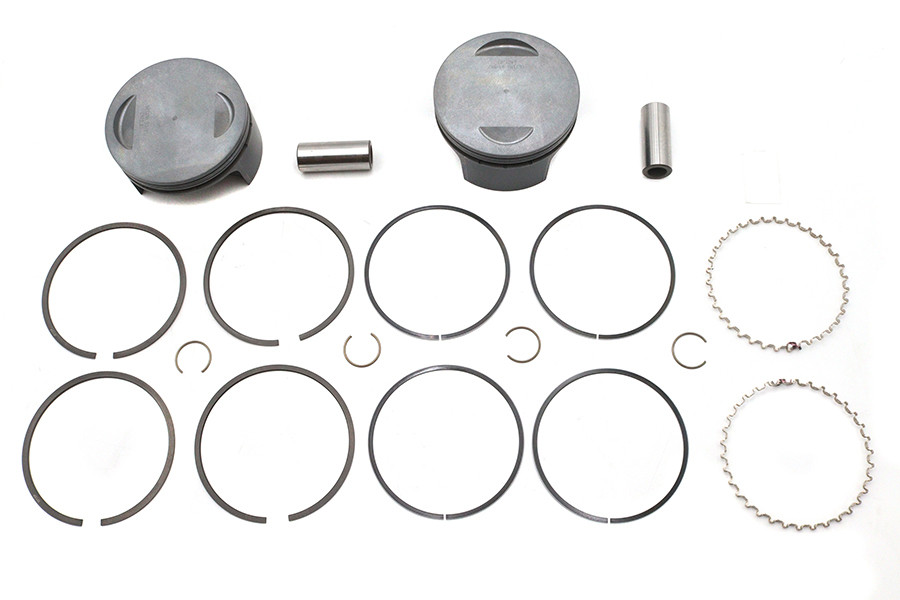 Ultima #93-982 - 130 inch Ultima 4.400 inch Bore Piston Set .010 Oversize