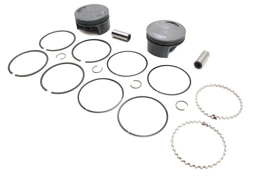 Ultima #93-982 - 130 inch Ultima 4.400 inch Bore Piston Set .010 Oversize