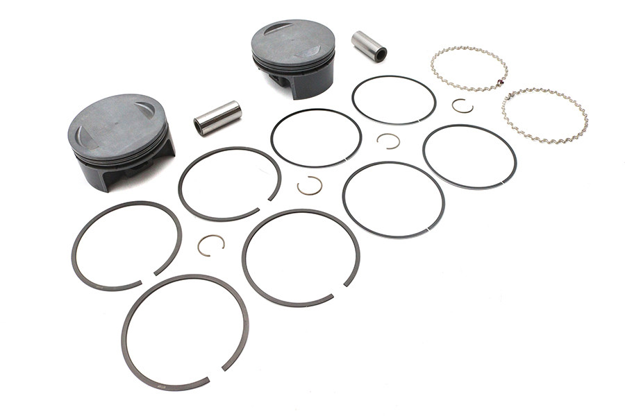 Ultima #93-982 - 130 inch Ultima 4.400 inch Bore Piston Set .010 Oversize