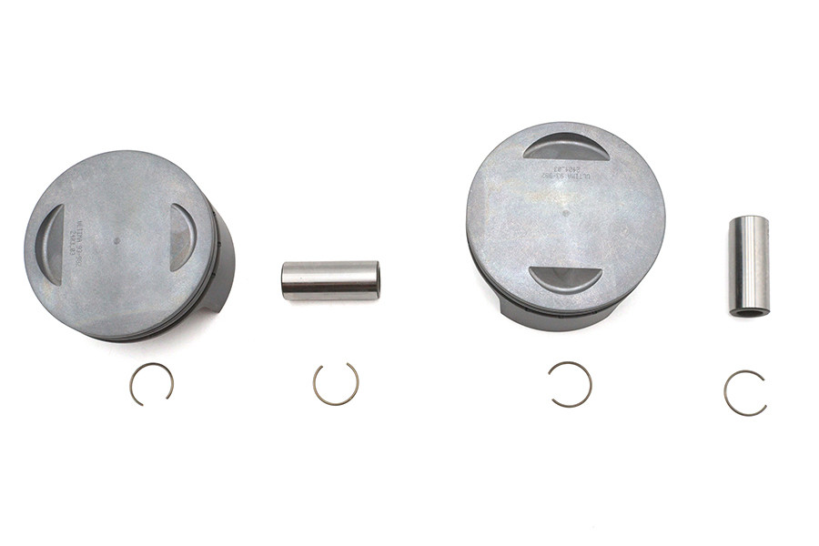 Ultima #93-985 - 140 inch Ultima 4.400 inch Bore Piston Set Standard