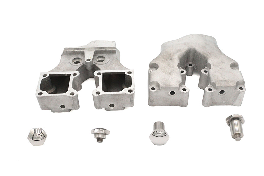 Motorshop - Knucklehead Rocker Box Cover Set Natural Cast