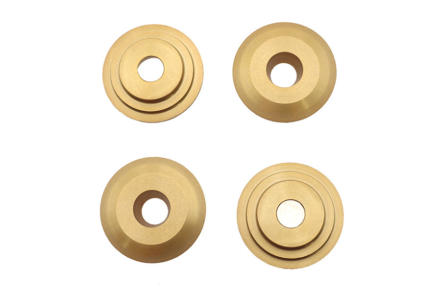 Kibblewhite #VT-032502-R-G - Gold Top Valve Spring Collar Set