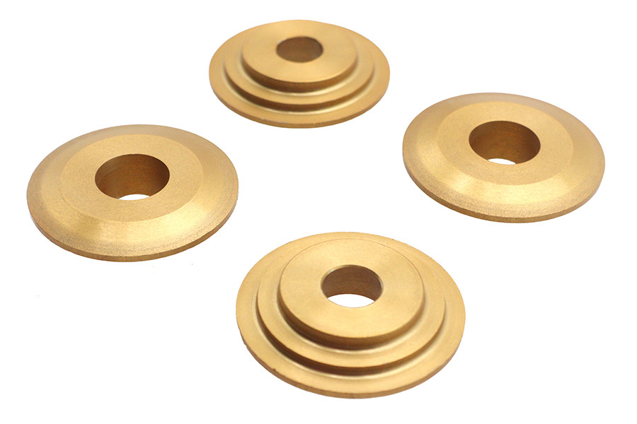 Kibblewhite #VT-032502-R-G - Gold Top Valve Spring Collar Set