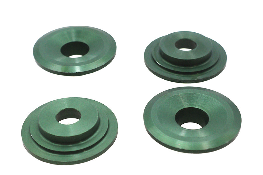 Kibblewhite #VT-032502-R-GR - Green Top Valve Spring Collar Set