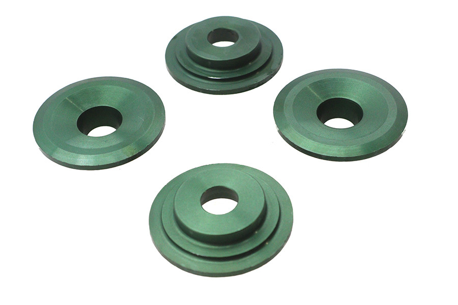 Kibblewhite #VT-032502-R-GR - Green Top Valve Spring Collar Set