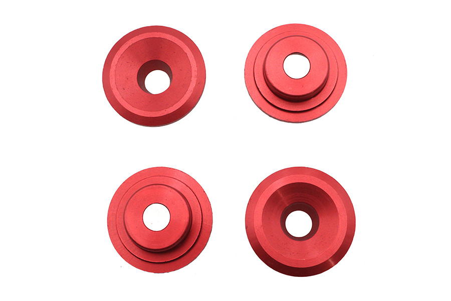 Kibblewhite #VT-032502-R-R - Red Top Valve Spring Collar Set