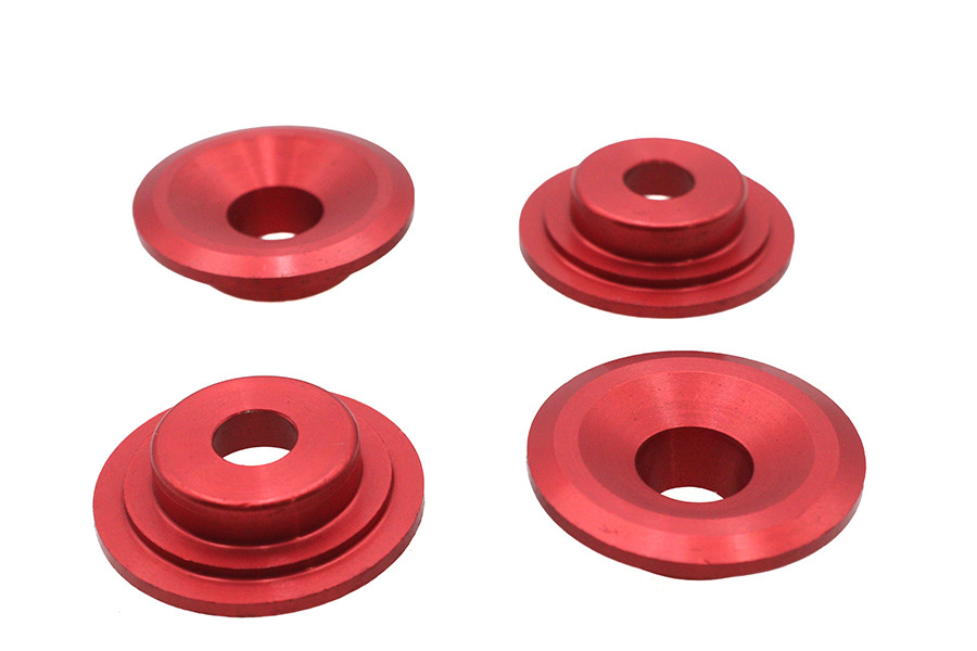 Kibblewhite #VT-032502-R-R - Red Top Valve Spring Collar Set