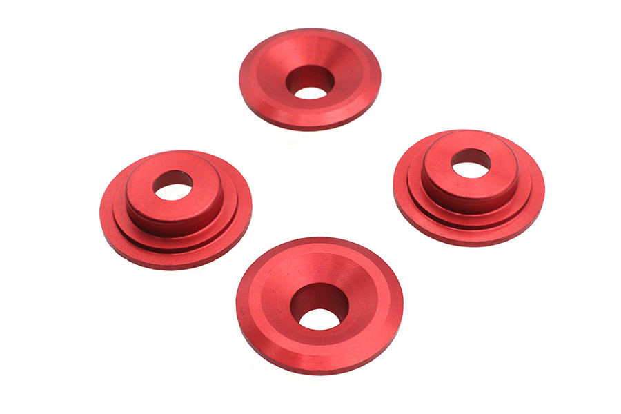 Kibblewhite #VT-032502-R-R - Red Top Valve Spring Collar Set