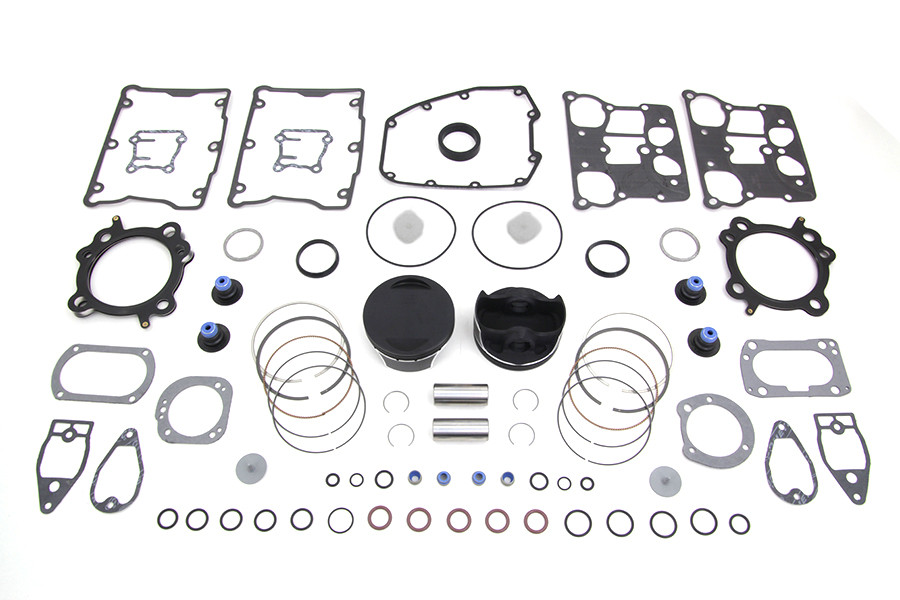 Wiseco #VT2790 - 103 inch Twin Cam Flat Top Piston Kit Standard