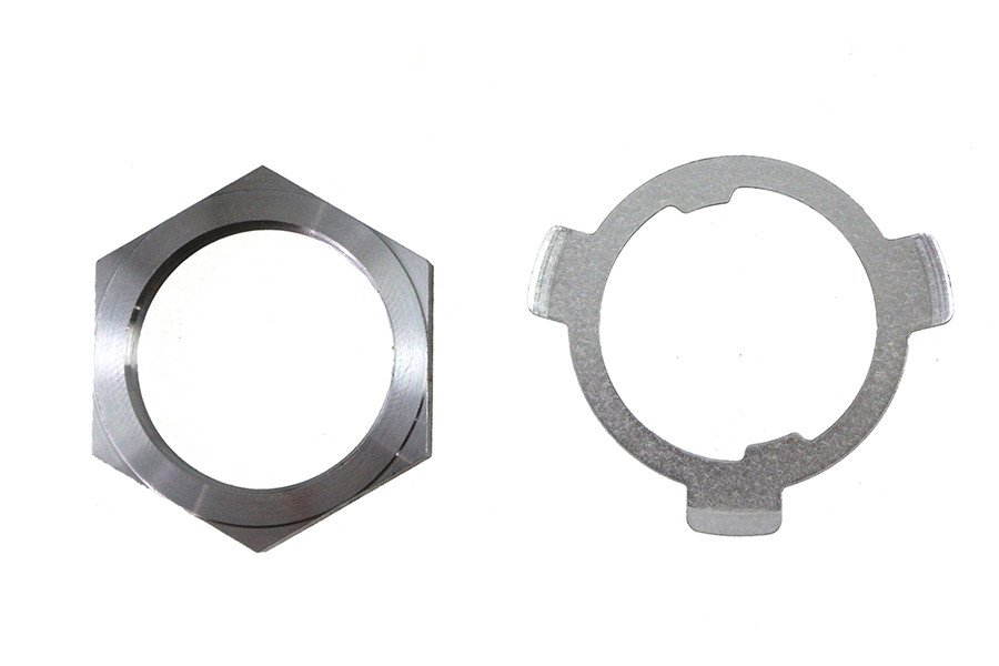 Motorshop - Main Drive Gear Sprocket Nut and Lock Tab Kit