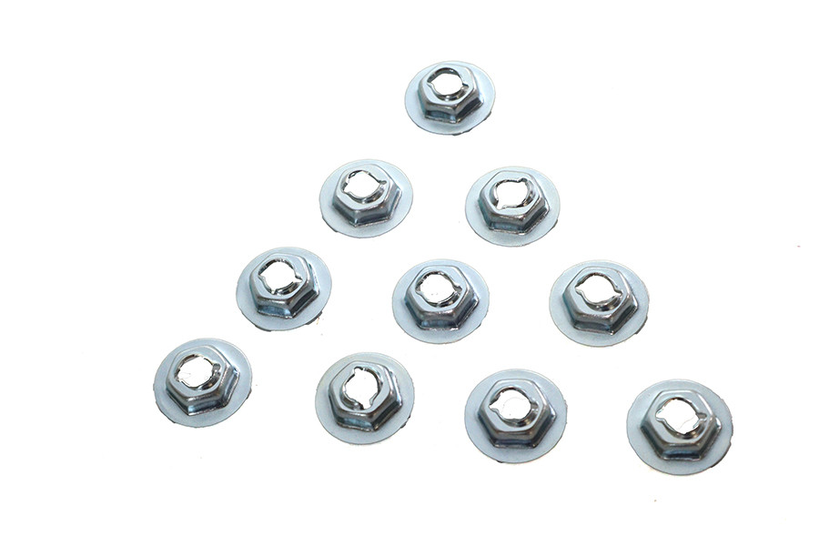 Motorshop #12-0019-N - Tail Lamp Mount Nuts