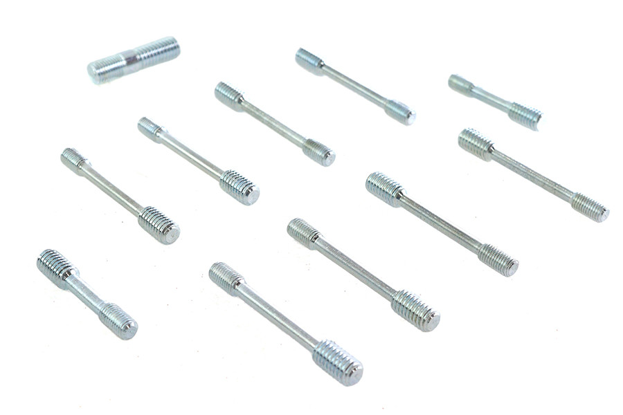 Motorshop #72997 - Rocker Box Cover Zinc Finish Stud Set