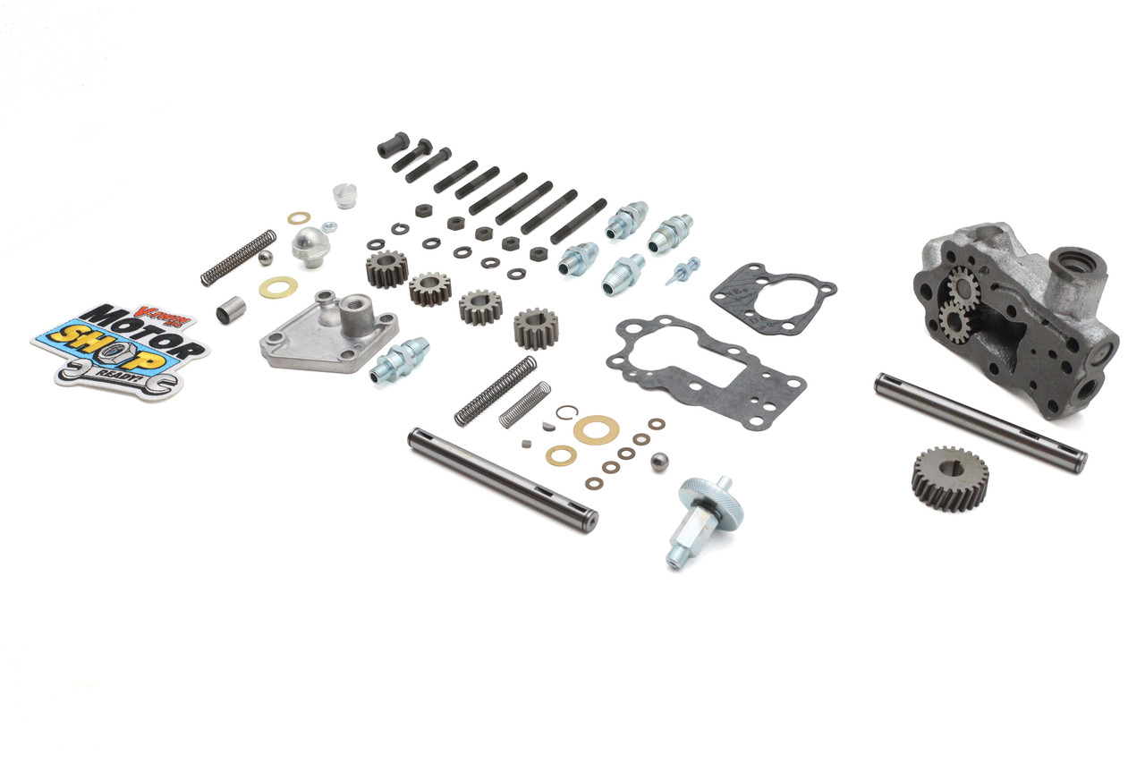Motorshop - Replica Cast Iron Oil Pump Assembly