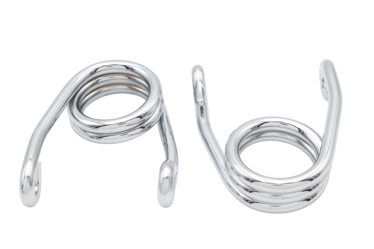 V-Twin - Chrome 2 inch Torsion Seat Spring Set